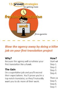 Getting translation jobs summary