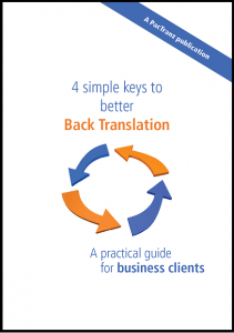 Back translation booklet cover
