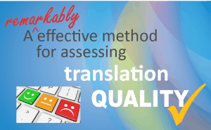 Translation Quality Assessment A Simple 3 Step Model That